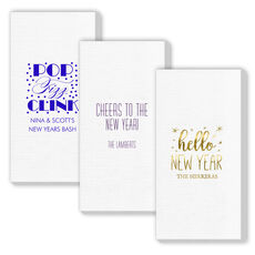 Design Your Own New Year's Eve Deville Guest Towels