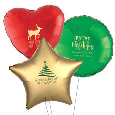 Design Your Own Christmas Mylar Balloons