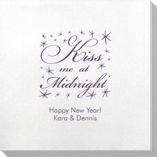 Kiss Me At Midnight Bamboo Luxe Napkins