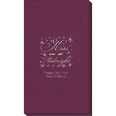 Kiss Me At Midnight Linen Like Guest Towels