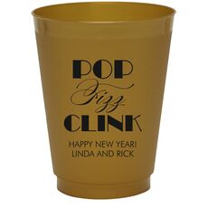 Pop Fizz Clink Colored Shatterproof Cups