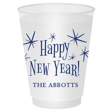 Radiant Happy New Year Shatterproof Cups