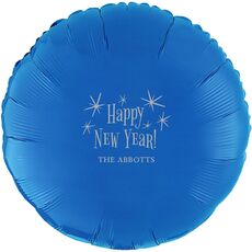 Radiant Happy New Year Mylar Balloons
