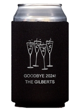 2025 New Years Glasses Collapsible Huggers