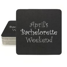 Your Personalized Square Coasters