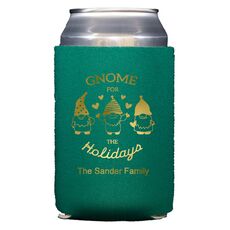 Gnome For The Holidays Collapsible Koozies