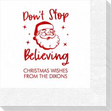 Don't Stop Believing Napkins