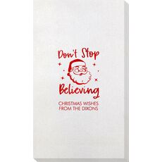 Don't Stop Believing Bamboo Luxe Guest Towels