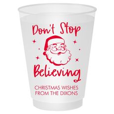 Don't Stop Believing Shatterproof Cups
