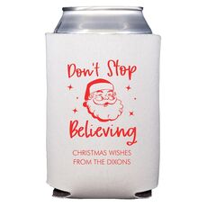 Don't Stop Believing Collapsible Koozies