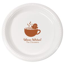 Warm Wishes Plastic Plates