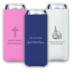 Design Your Own Christian Celebration Collapsible Slim Koozies