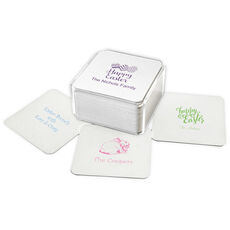 Design Your Own Easter Square Coasters