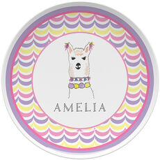 Llama Love Childen's ThermoSaf® Plate