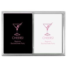 Martini Party Double Deck Playing Cards