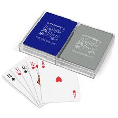Wonderful Time of the Year Double Deck Playing Cards