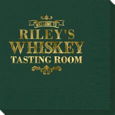 Whiskey Tasting Room Napkins