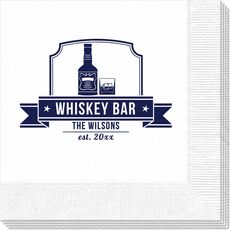 Whiskey Bar Napkins