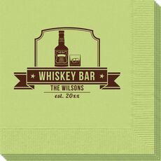 Whiskey Bar Napkins
