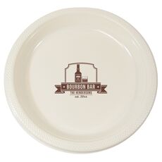 Bourbon Bar Plastic Plates