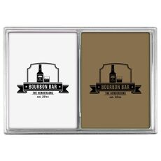 Bourbon Bar Double Deck Playing Cards