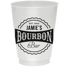 My Bourbon Bar Colored Shatterproof Cups