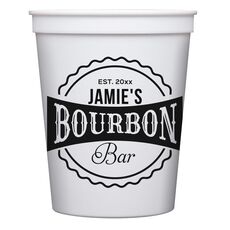 My Bourbon Bar Stadium Cups