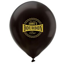 My Bourbon Bar Latex Balloons