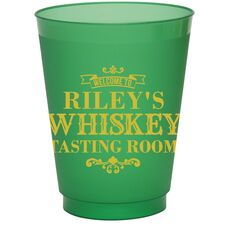 Whiskey Tasting Room Colored Shatterproof Cups