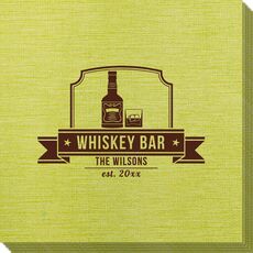 Whiskey Bar Bamboo Luxe Napkins
