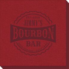 Good Friends Good Times Bourbon Bar Linen Like Napkins