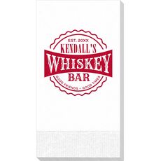 Good Friends Good Times Whiskey Bar Guest Towels