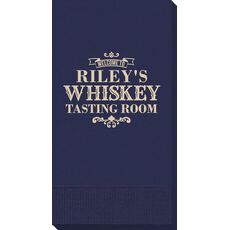Whiskey Tasting Room Guest Towels