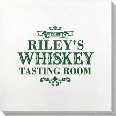 Whiskey Tasting Room Bamboo Luxe Napkins