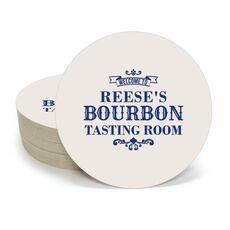 Bourbon Tasting Room Round Coasters