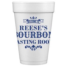 Bourbon Tasting Room Styrofoam Cups