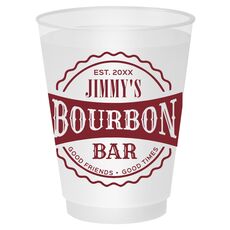Good Friends Good Times Bourbon Bar Shatterproof Cups