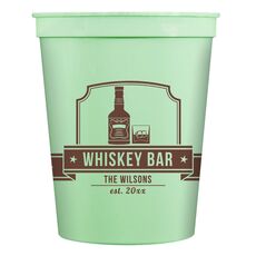 Whiskey Bar Stadium Cups