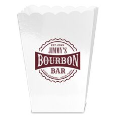 Good Friends Good Times Bourbon Bar Mini Popcorn Boxes