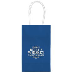 Whiskey Tasting Room Medium Twisted Handled Bags