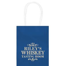 Whiskey Tasting Room Mini Twisted Handled Bags