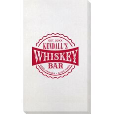 Good Friends Good Times Whiskey Bar Bamboo Luxe Guest Towels