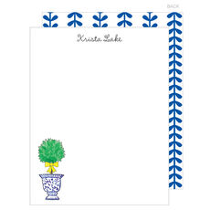 Topiary Flat Note Cards