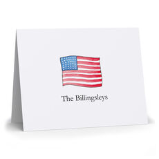 Grand Ole Flag Folded Note Cards