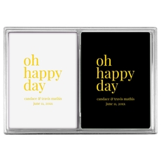 Oh Happy Day Double Deck Playing Cards