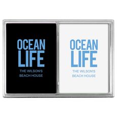 Ocean Life Double Deck Playing Cards