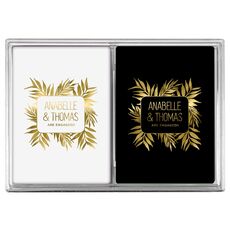 Palm Leaves Double Deck Playing Cards