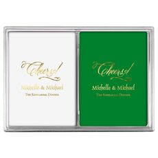 Elegant Cheers Double Deck Playing Cards