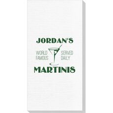 World Famous Martinis Deville Guest Towels