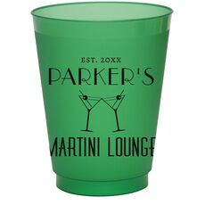 Martini Lounge Colored Shatterproof Cups